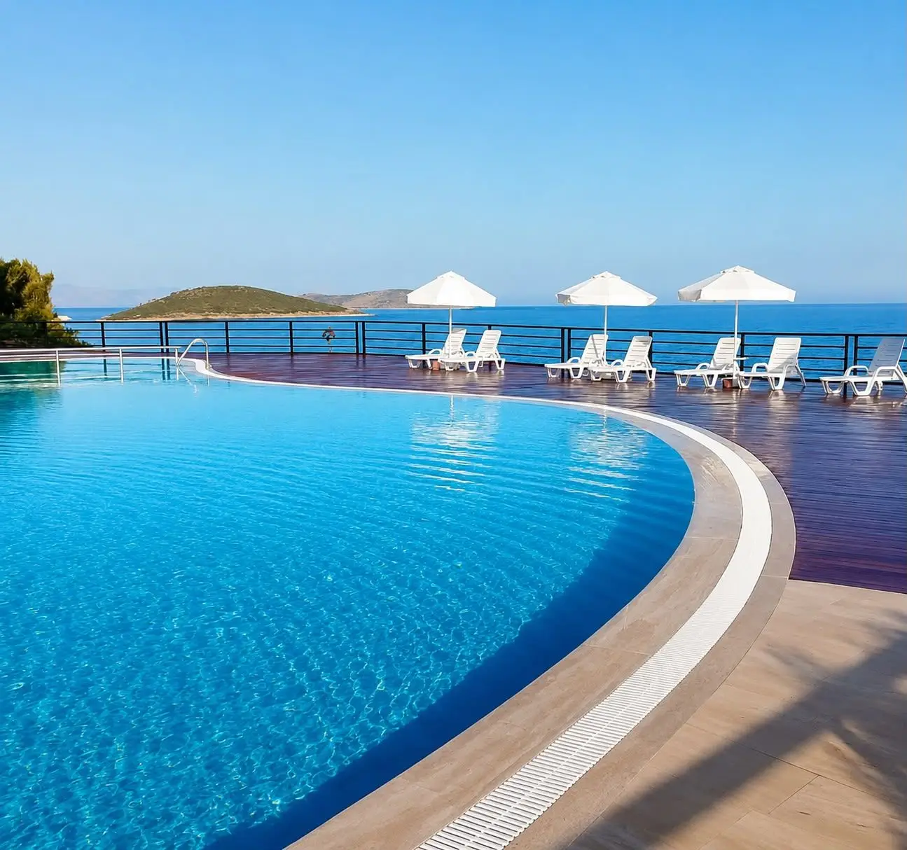 Bodrum Yalıkavak Özel Plajlı Deniz Manzaralı Satılık Dubleks