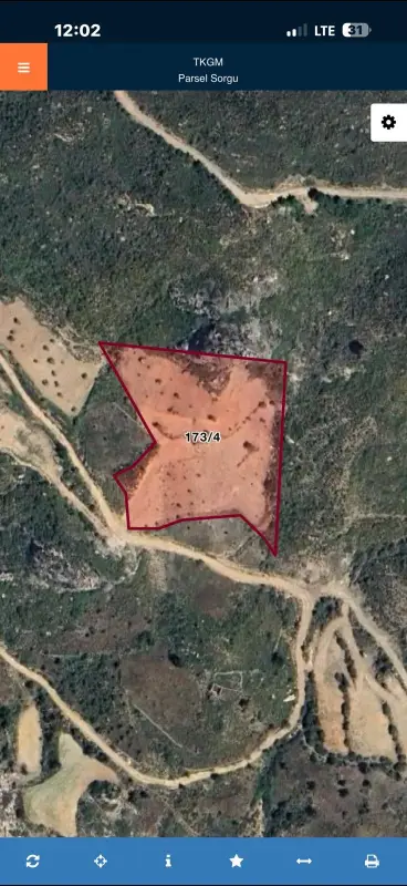 Muğla Menteşe Gökova körfezi Manzaralı Tarla